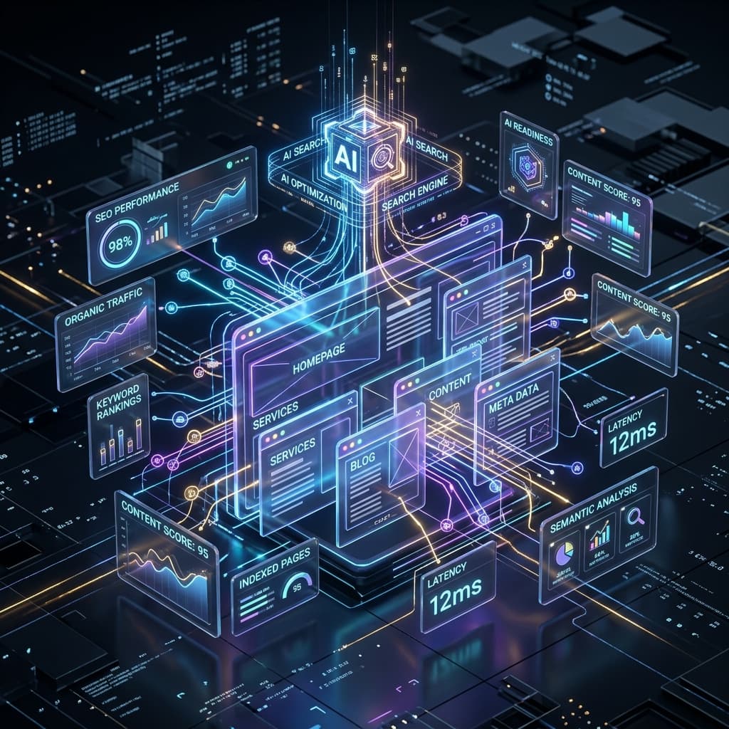 B2B Website Redesign for SEO, GEO & AI Search Visibility