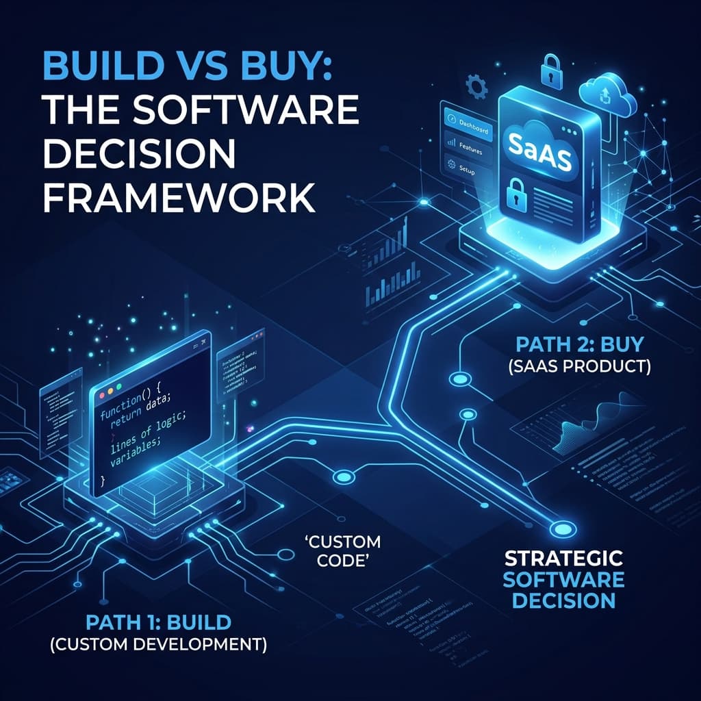 Build vs Buy Software: A Complete Decision Framework for Growing Businesses