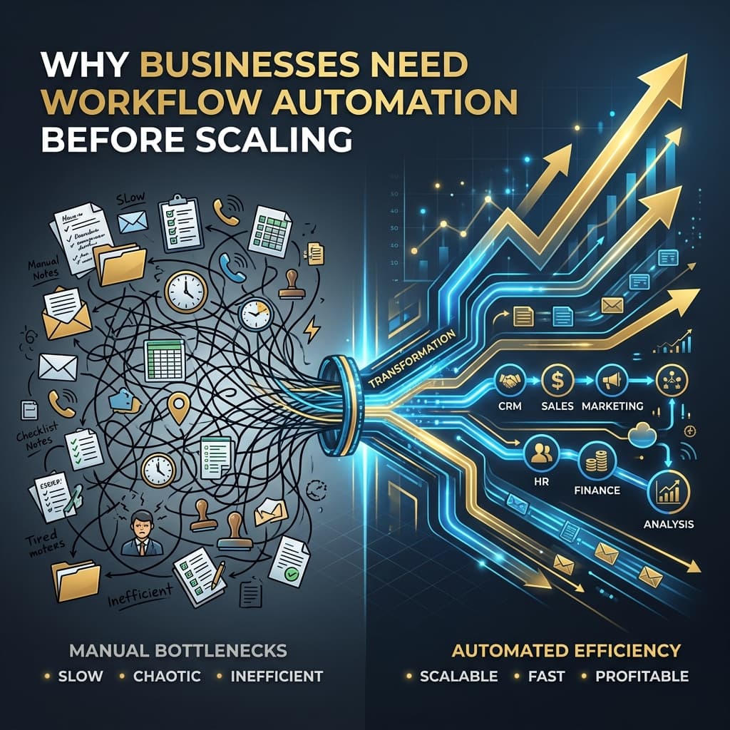 Why Businesses Need Workflow Automation Before Scaling
